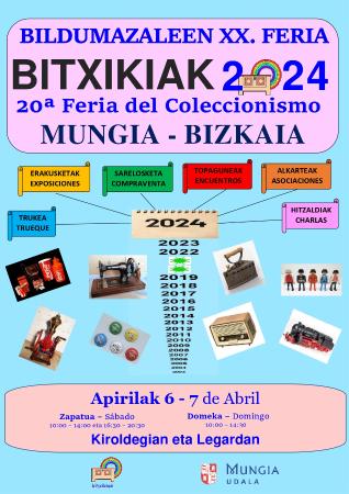 Imagen Mungia acoge la XX edición de la Feria del Coleccionismo de Bitxikiak