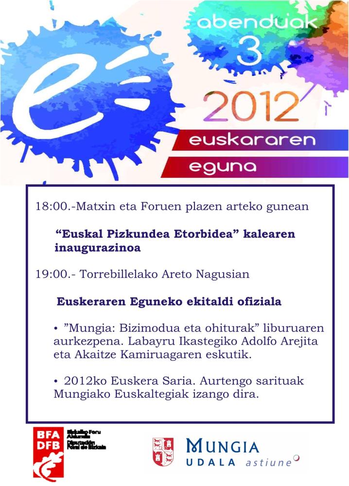 Imagen Día internacional del euskera
