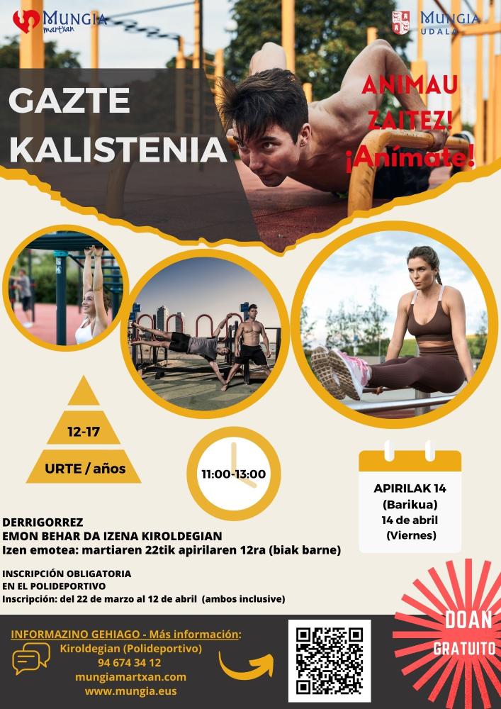 Imagen Gazte Kalistenia