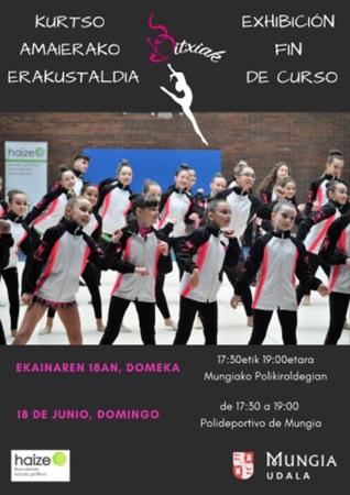 Gimnasia erritmikoko erakustaldia