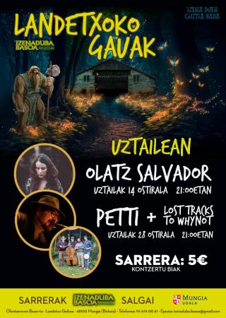 LANDETXOKO GAUAK: PETTI + Lost Tracks to Whynot