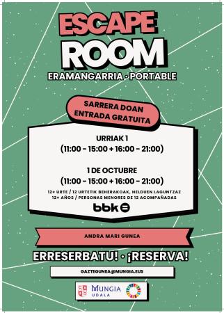 Escape Room iraunkortasunaren alde