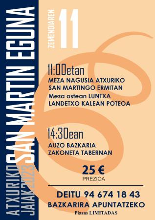 Atxuriko Jaiak. San Martin Eguna
