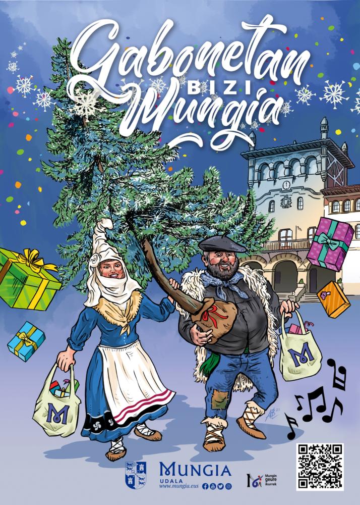 Imagen “Gabonetan Bizi Mungia” llena el municipio de magia y programación para todos los públicos