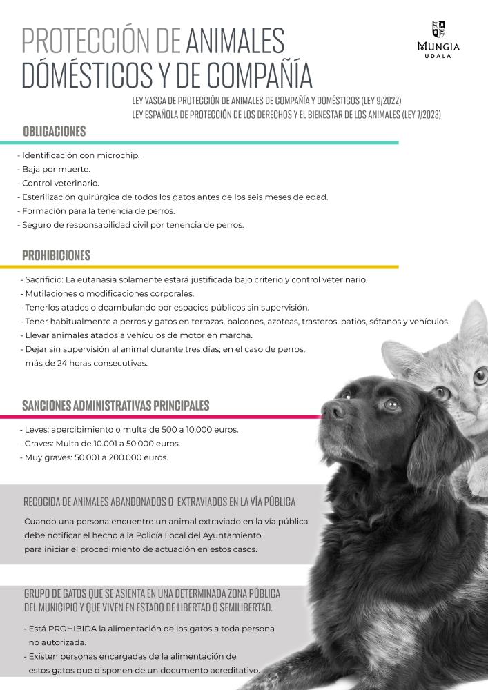 Imagen Protección de animales domésticos y de compañía