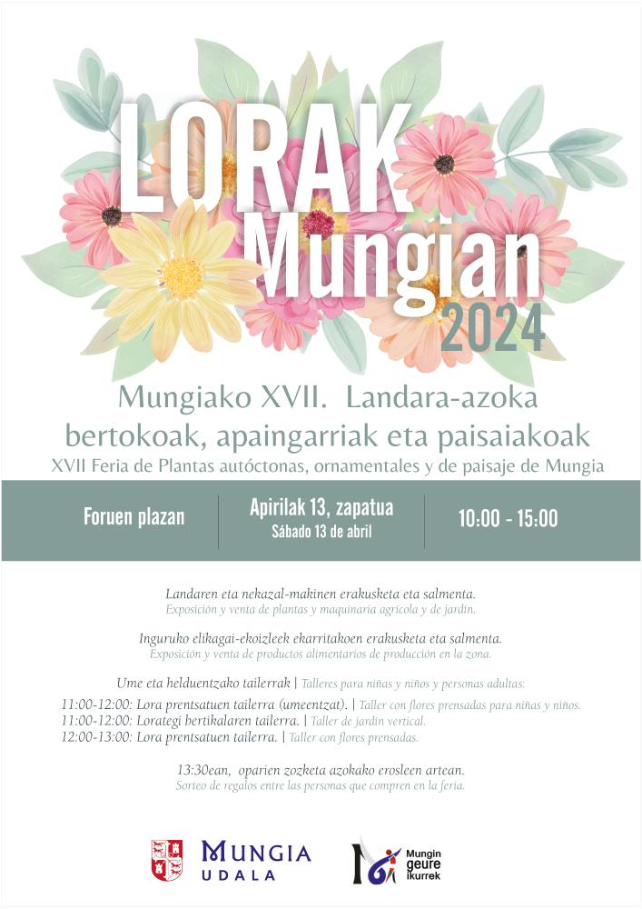 Imagen Mungia acoge la XVII edición de la Feria de plantas autóctonas, ornamentales y de paisaje