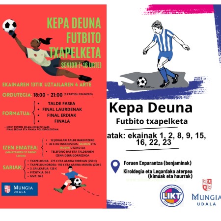 Imagen Mungia acoge el clásico Campeonato de Futbito Kepa Deuna