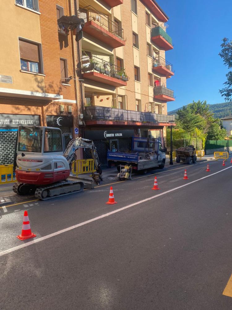 Imagen Afecciones de tráfico y cortes peatonales en la calle Elorduigoitia