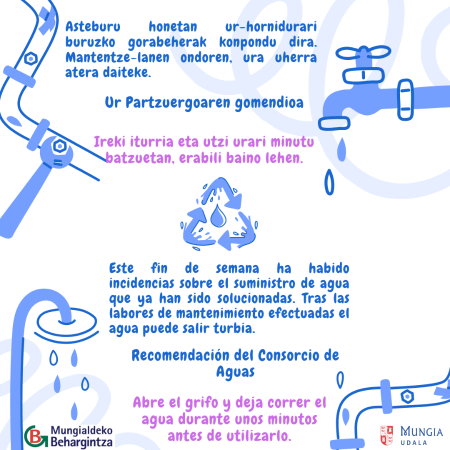 Irudia UR PARTZUERGOAREN GOMENDIOA