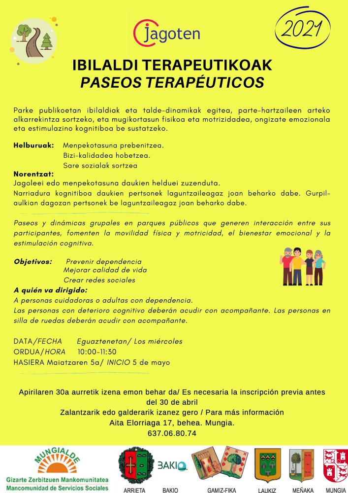 Imagen JAGOTEN - IBILALDI TERAPEUTIKOAK