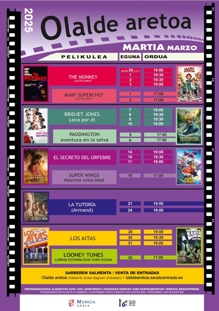 Imagen Martiko zinea Olalde aretoan