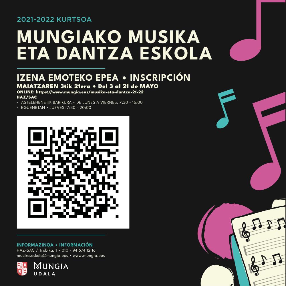 Imagen MUNGIAKO MUSIKA ETA DANTZA ESKOLA