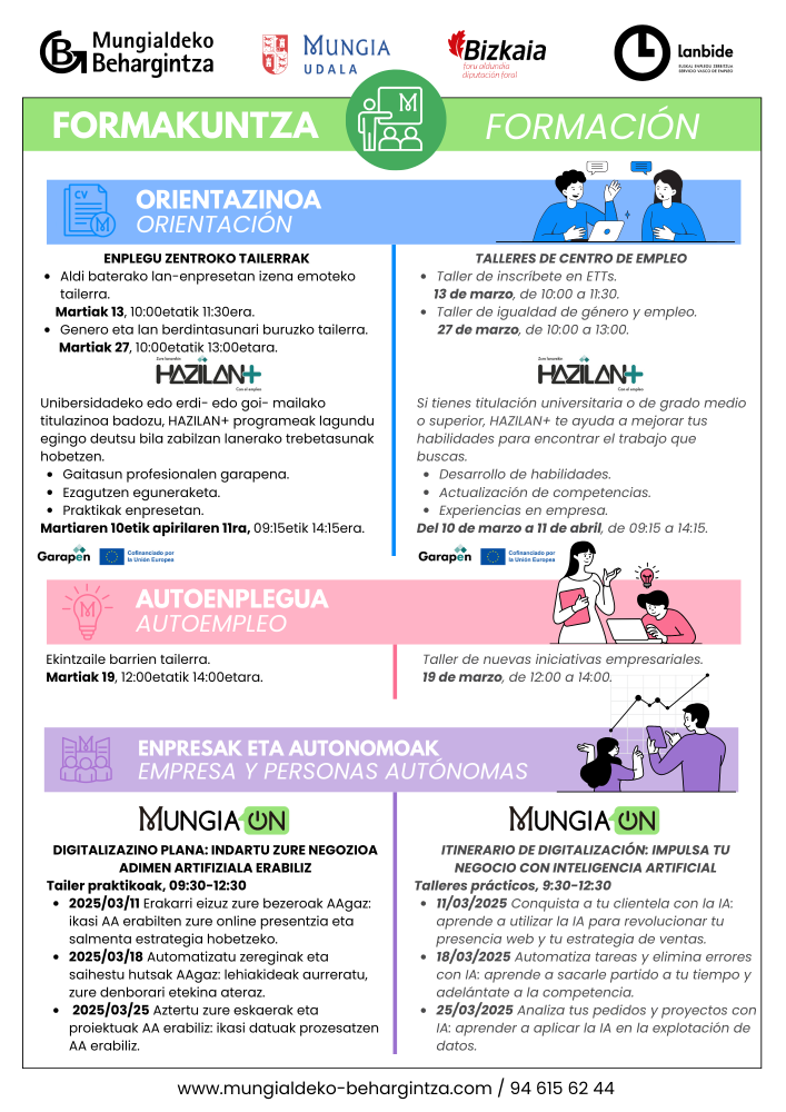 Imagen Formakuntza Mungialdeko Behargintzan