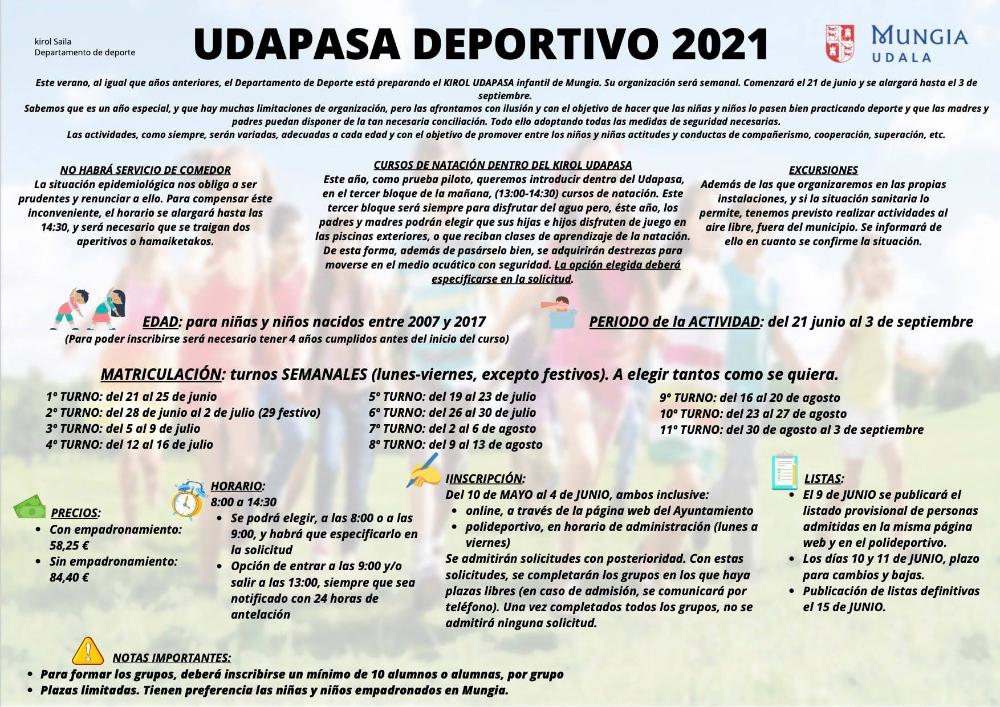 Imagen UDAPASA DEPORTIVO 2021