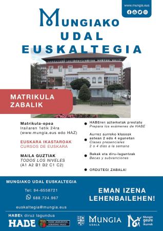 Irudia EUSKALTEGIA - 2021/2022 MATRIKULA ZABALIK
