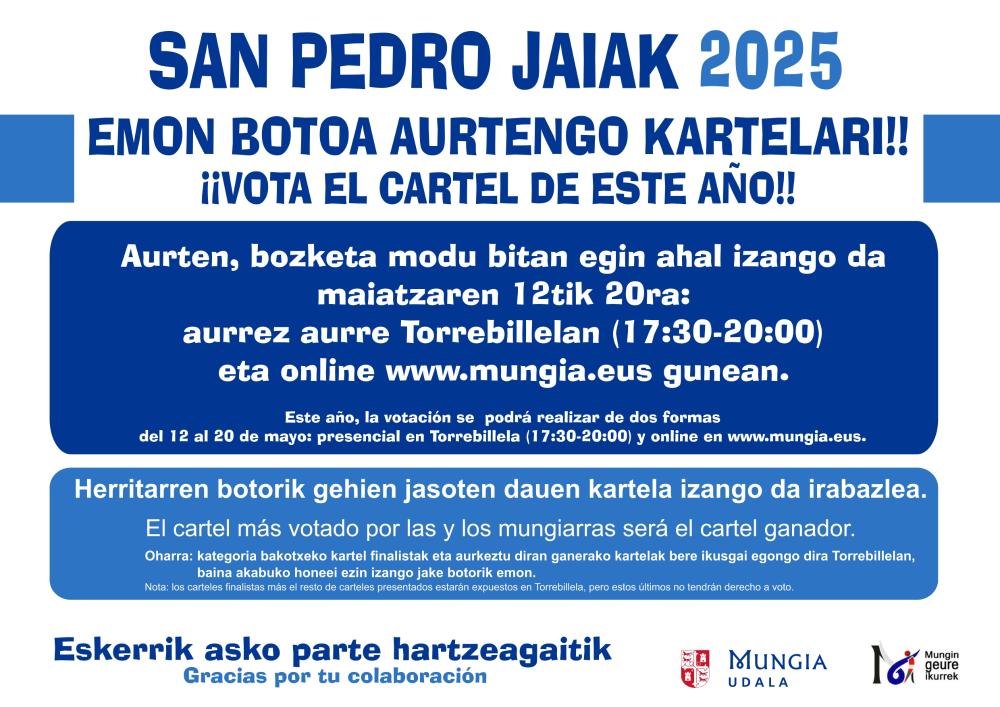 Imagen Exposición y votación de los carteles de San Pedro Jaiak 2025 