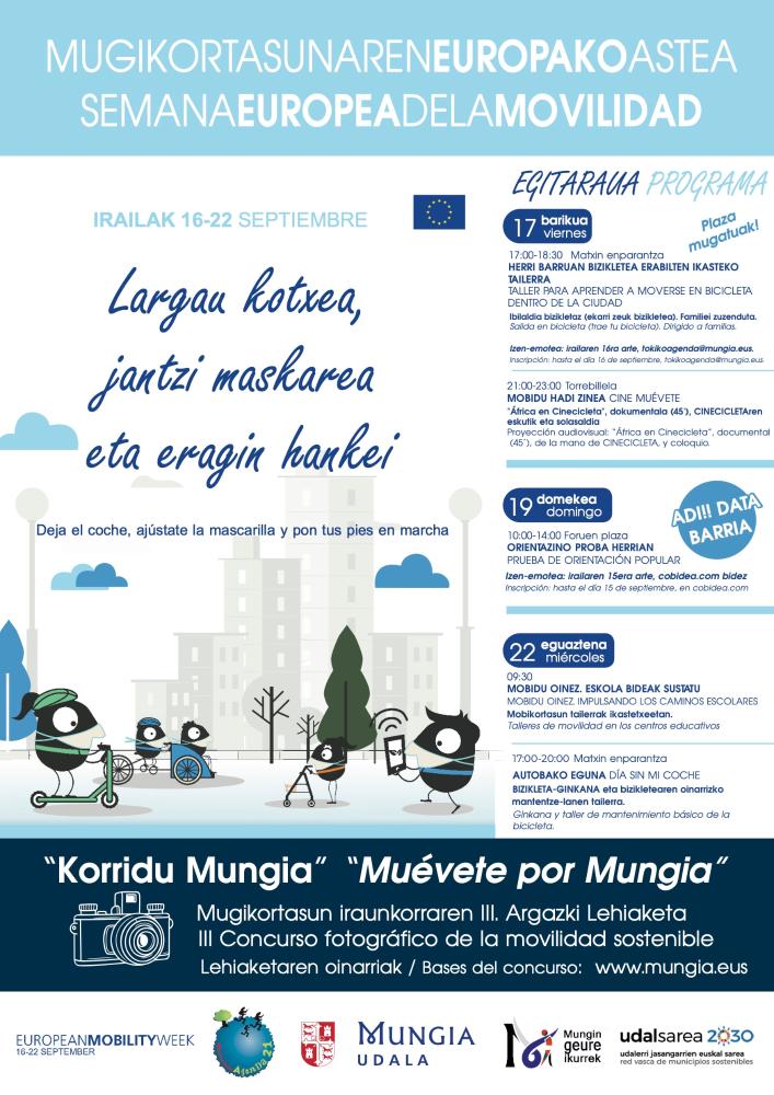 Imagen MUGIKORTASUNAREN EUROPAKO ASTEA - ORIENTAZINO PROBA HERRIAN