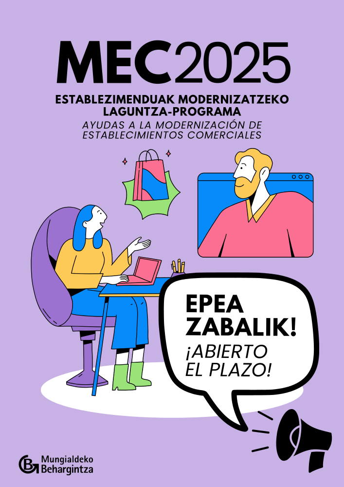Imagen ESTABLEZIMENDUAK MODERNIZATZEKO LAGUNTZA-PROGRAMA (MEC 2025)