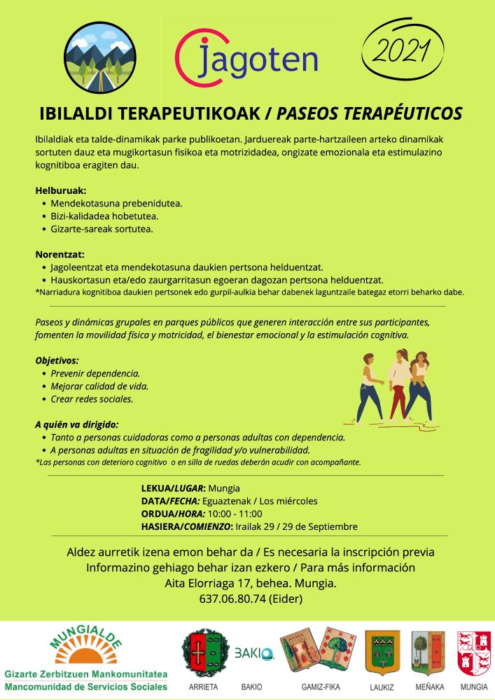 Imagen JAGOTEN - IBILALDI TERAPEUTIKOAK