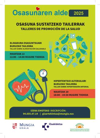 Osasunaren alde 2025: Hipertentsio alterialari buruzko tailerra