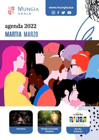 Irudia AGENDA - MARTIA 2022