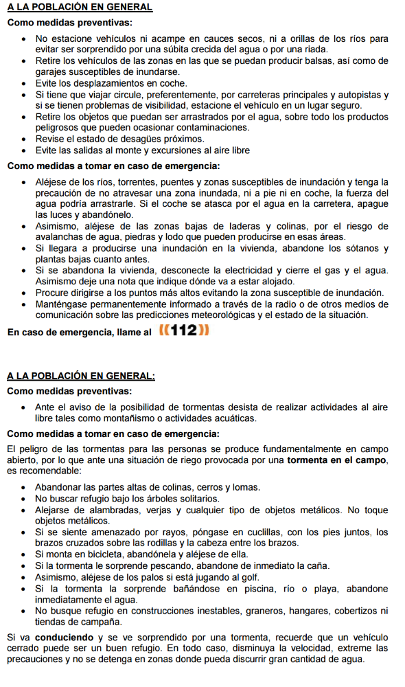 Imagen Alerta horia prezipitazio handia eta ekaitz arriskua izan daitekeelako