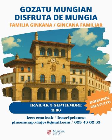 Familientzako “Gozatu Mungian” gynkana