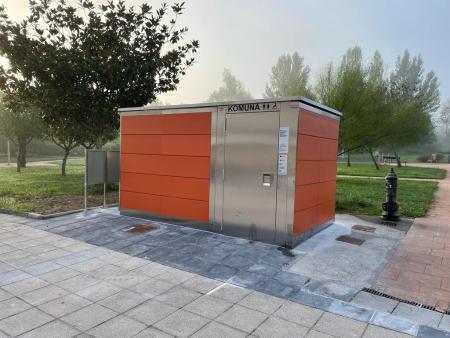 Imagen Tanto en el parque de Atxurizubi como en el parque del Skate Park, ya se han instalado los nuevos baños públicos
