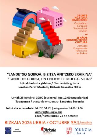 Hitzaldia-bisita gidatua: “Landetxo Goikoa, bizitza anitzeko eraikina”