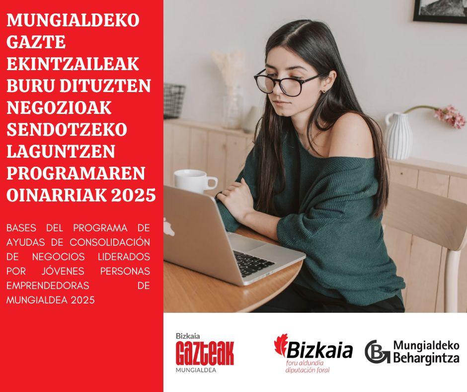 Imagen MUNGIALDEKO GAZTE EKINTZAILEAK BURU DITUZTEN NEGOZIOAK SENDOTZEKO LAGUNTZEN PROGRAMAREN OINARRIAK 2023 Bikoiztu 1
