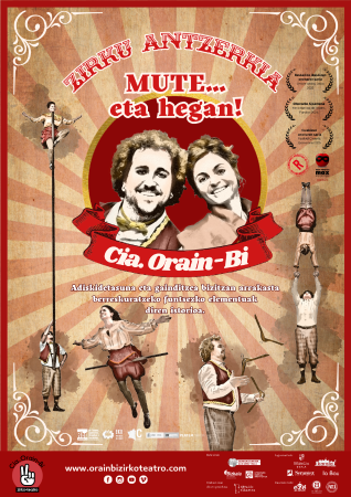 Irudia “Mute eta… hegan!” ikuskizun familiarra