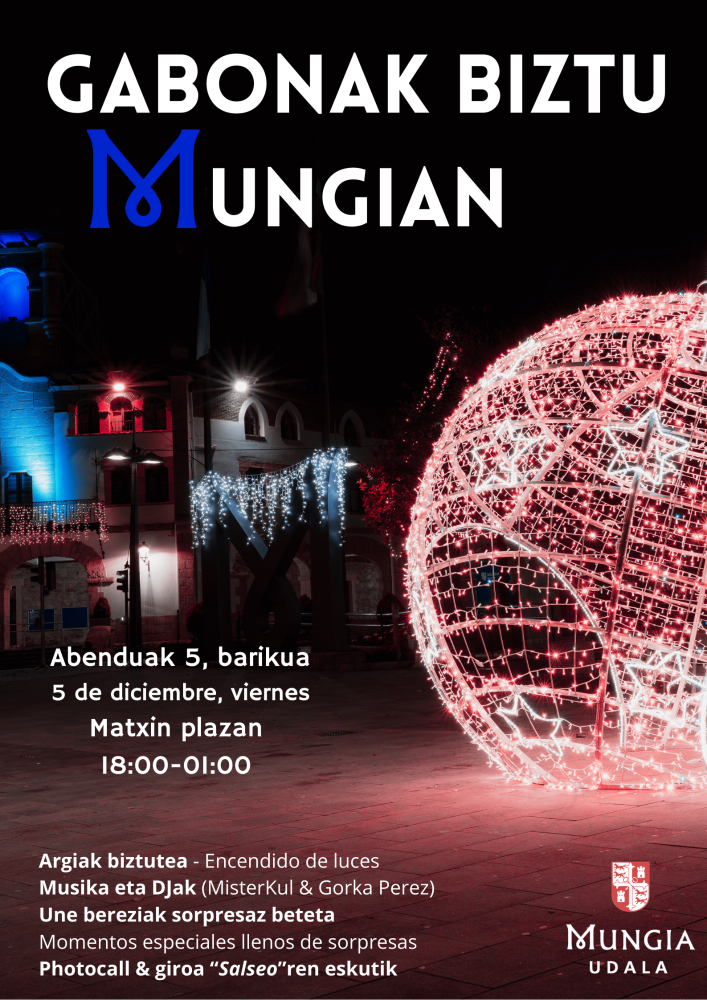 Irudia Mungiak "Gabonak Biztu Mungian" ekimenarekin emango die...