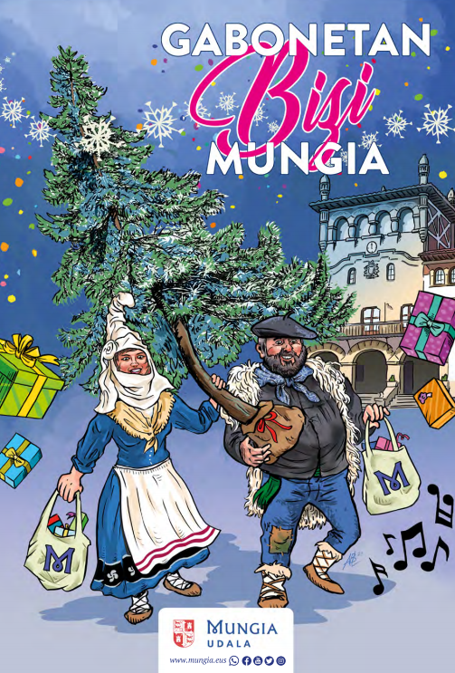 Imagen GABONETAN BIZI MUNGIA: Agenda de Navidad