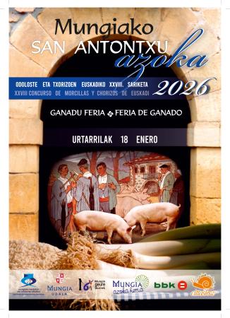 Irudia Mungiak San Antontxu eguna ospatuko du asteburu osoan zehar zabalduko diren jarduerekin