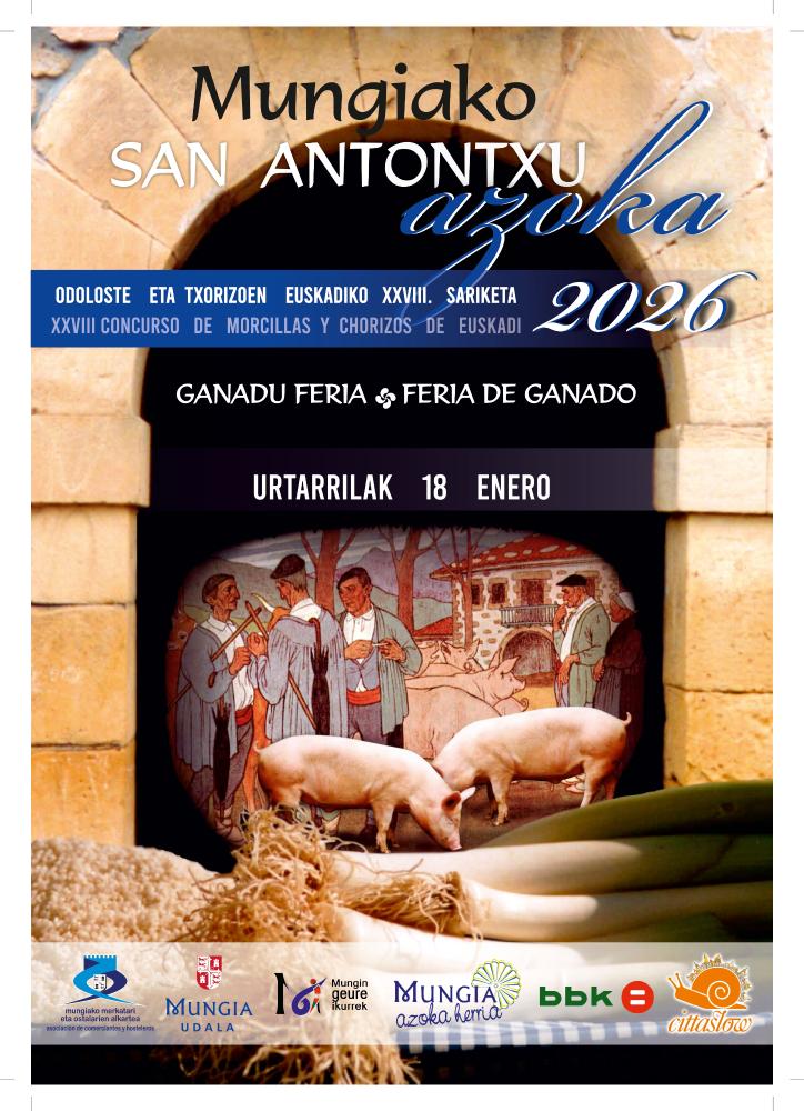 Imagen Mungiak San Antontxu eguna ospatuko du asteburu osoan zehar zabalduko diren jarduerekin