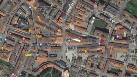 Irudia San Antontxu: trafiko afekzioak eta behin behineko aparkalekuak