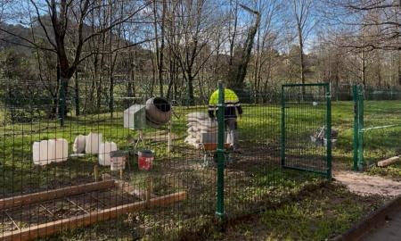 Imagen El Ayuntamiento de Mungia inicia las obras del nuevo parque canino de Atxurizubi