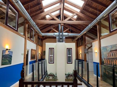 Imagen El Ayuntamiento de Mungia ha finalizado las obras de mejora térmica y acústica en Agirre Jauregia