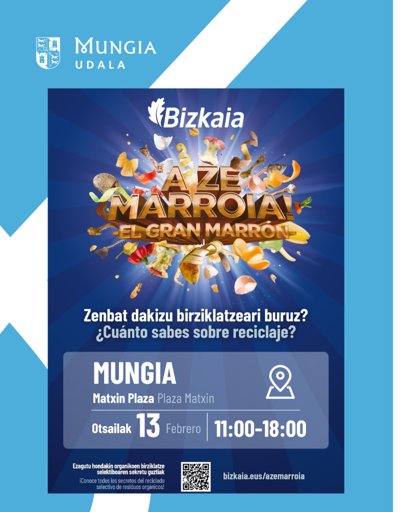 Irudia Mungiak bat egiten du erronka organikoarekin! "A ze marroia/El Gran...