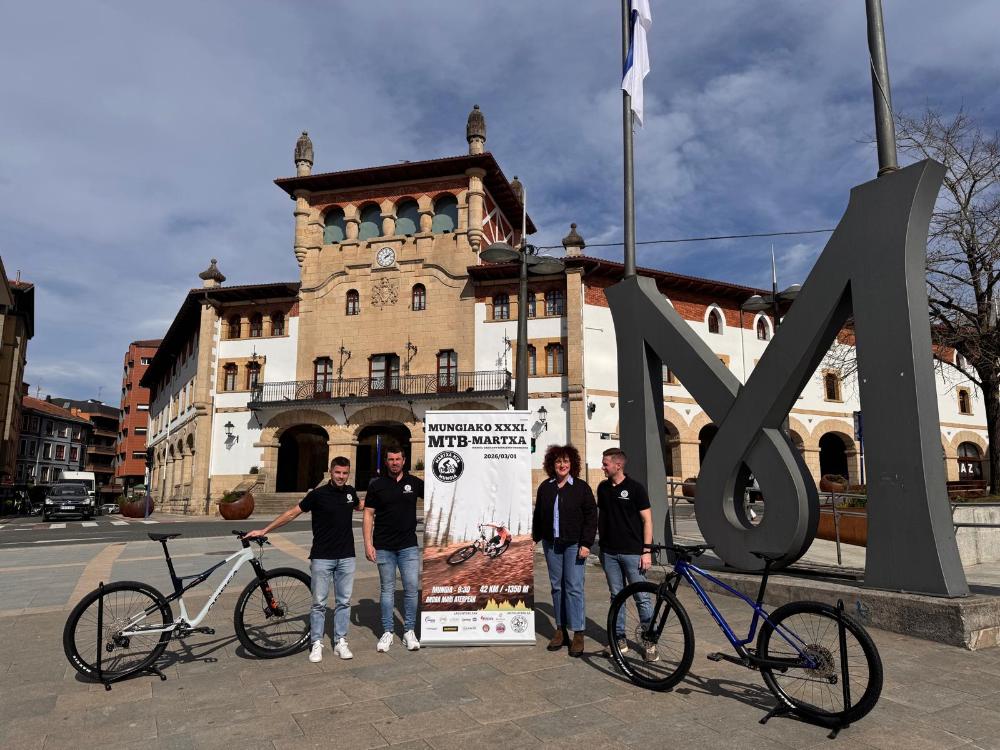 Irudia XXXI. Mungiako MTB Martxak 2026ko Zikloturista Liga hasiera emango dio,...