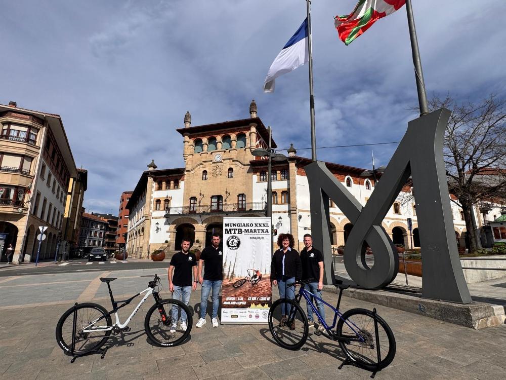 Irudia XXXI. Mungiako MTB Martxak 2026ko Zikloturista Liga hasiera emango dio,...