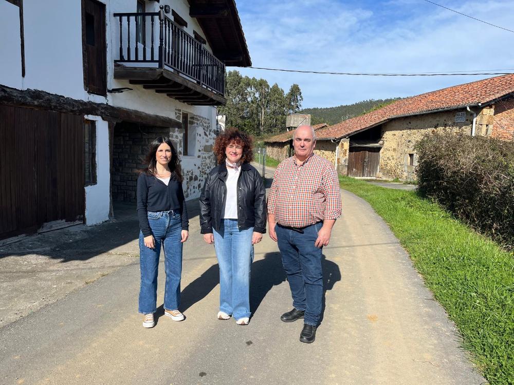 Imagen Un gran avance para Emerando: El Ayuntamiento de Mungia comenzará las obras para conectar el barrio con la red general de abastecimiento de agua