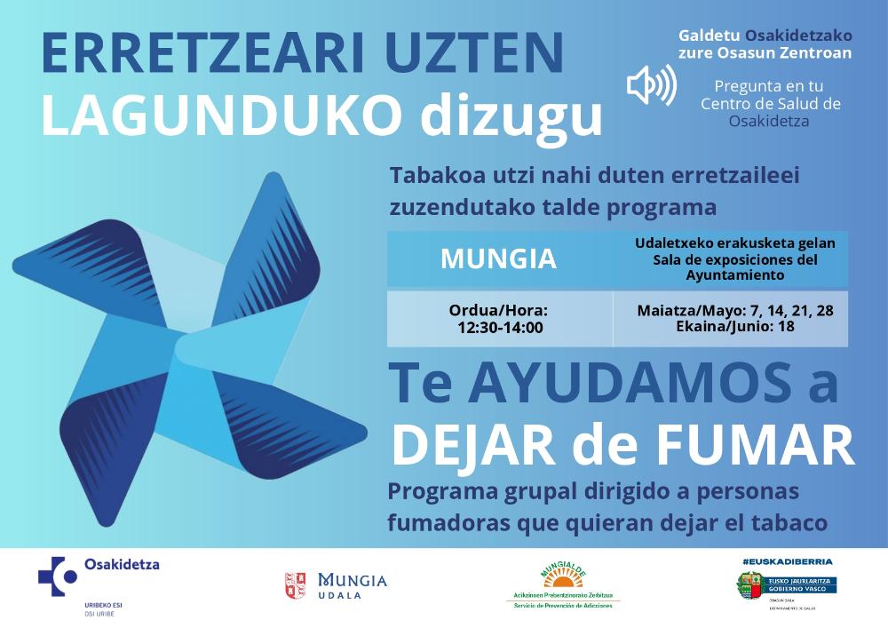 Irudia Tabakoa utzi laguntza eta motibazioarekin!