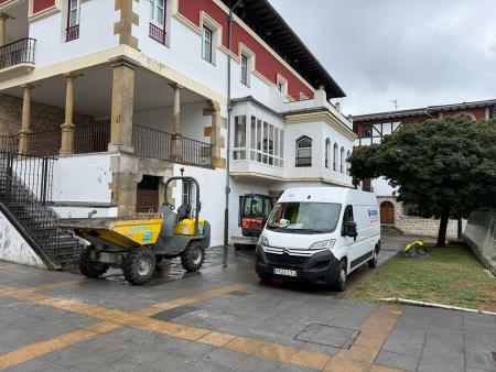 Imagen Comienzan las obras de mejora del Mugire Txokoa
