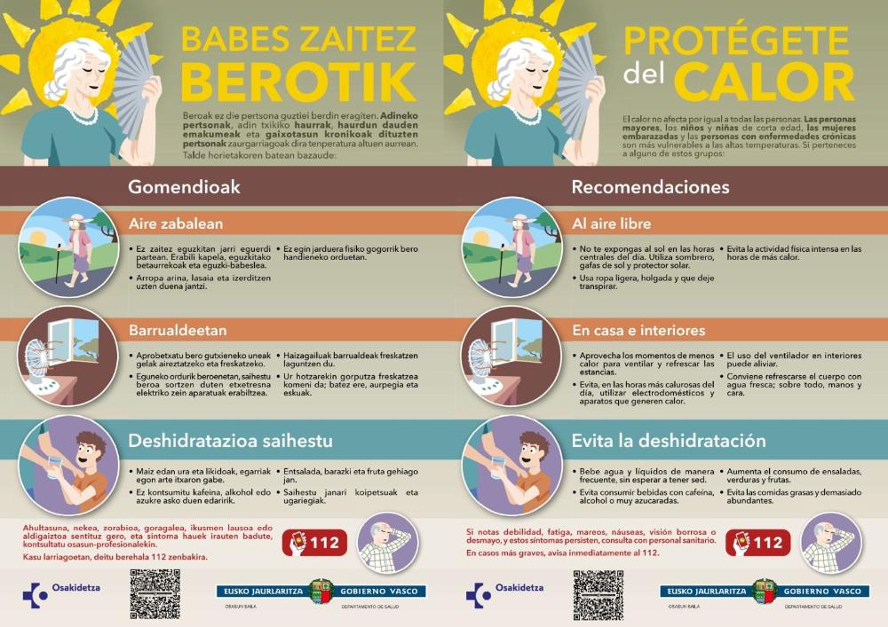 Imagen Alerta laranja tenperatura altuengatik