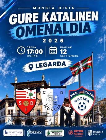 Irudia Mungia Hiria Saria futbol txapelketa jokatuko da larunbat honetan