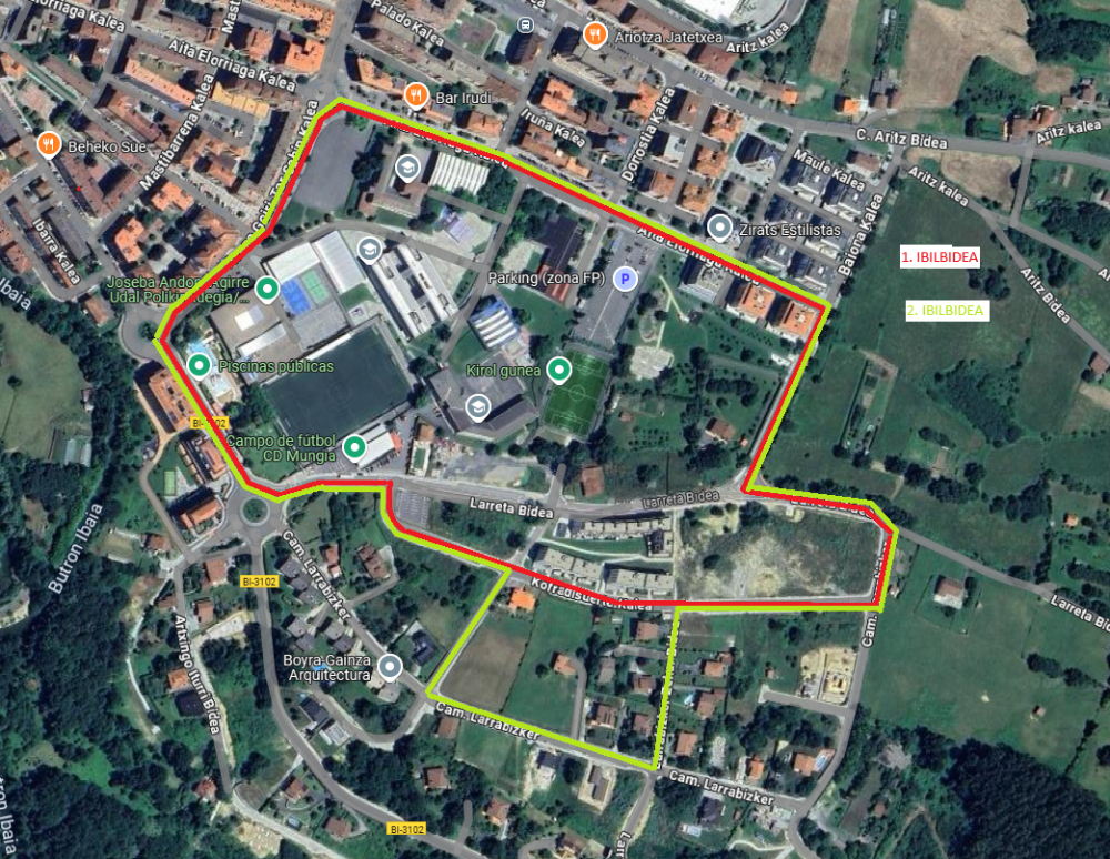 Imagen Ausarten Kopa dela eta, trafiko-aldaketak izango dira igande honetan Mungian
