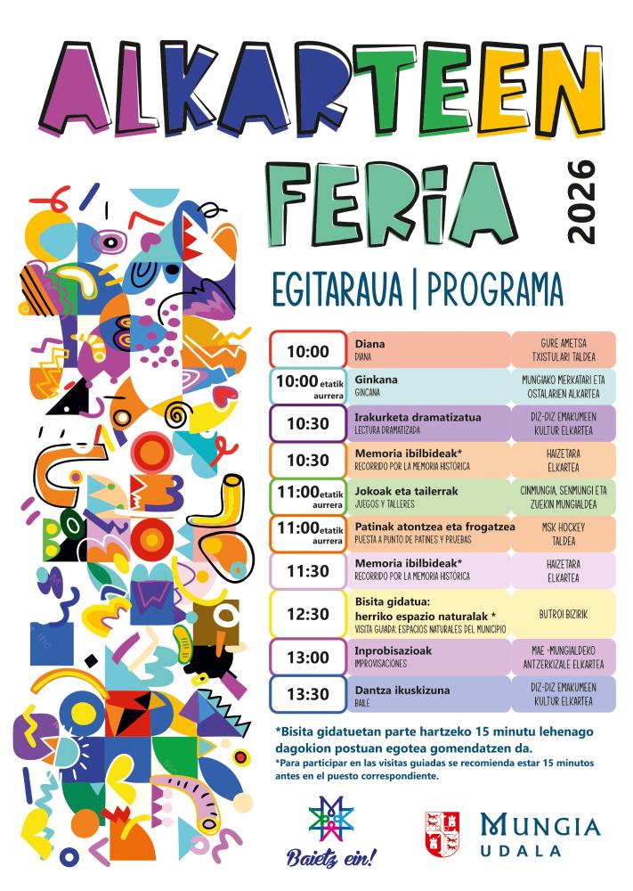 Imagen Alkarteen Feria bihar ospatuko da Mungian