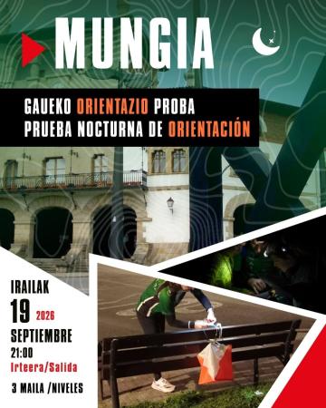 Imagen Últimas horas para inscribirse en la Prueba Nocturna de Orientación de Mungia