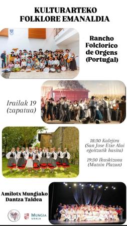 Imagen Mungia acoge este sábado una actuación de folclore internacional